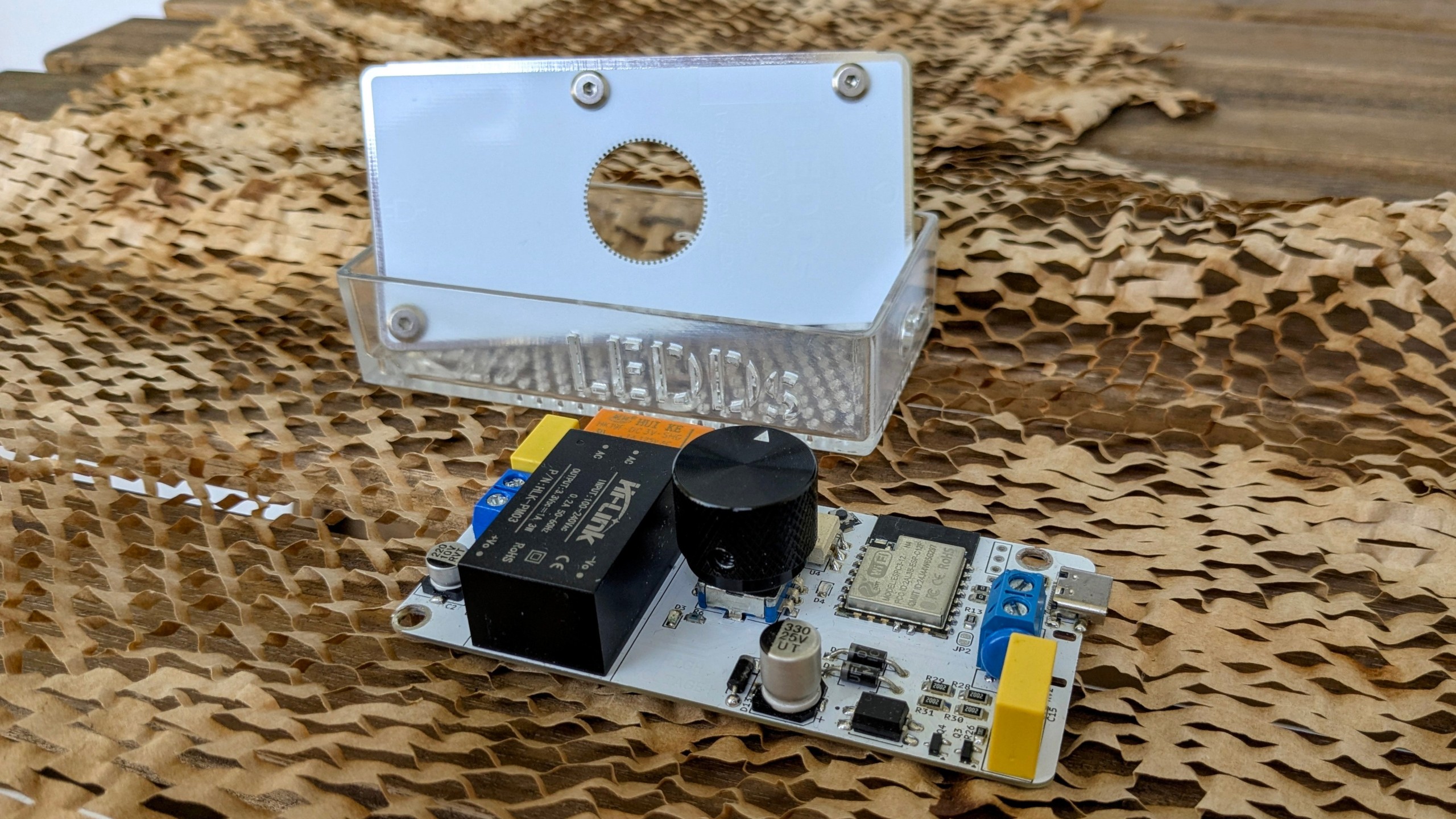 enclosure and PCB